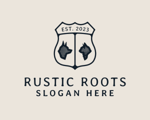 Rustic Animal Pet logo design