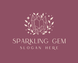 Jewelry Crystal Sparkle logo design