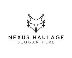 Wild Fox Animal logo design