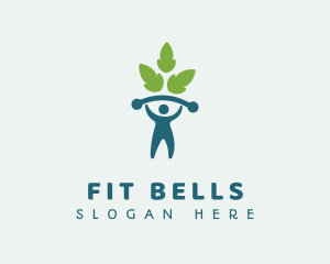 Natural Health Fitness logo design