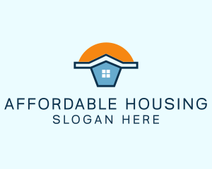 Sunrise Home Rental  logo design