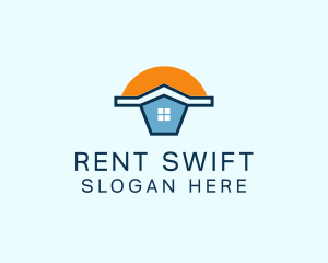 Sunrise Home Rental  logo design