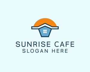 Sunrise Home Rental  logo design