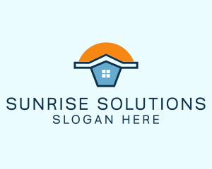 Sunrise Home Rental  logo design