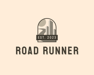 Pathway Building Road logo design