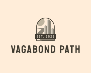 Pathway Building Road logo design