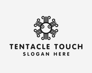 Quirky Octopus Tentacles logo