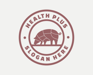 Pig Butcher Farm  logo design