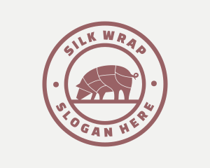 Pig Butcher Farm  logo design