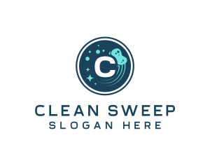 Sponge Housekeeping Clean logo design