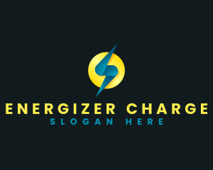 Thunderbolt Energy Lightning logo design