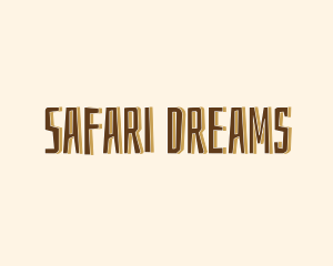 Camp Safari Tour logo design