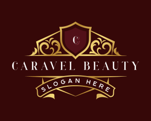 Luxury  Crest Cosmetics logo design