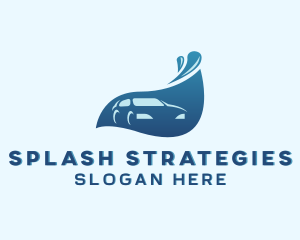 Water Splash Car logo