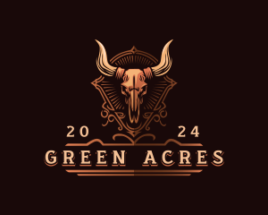 Bull Horn Ranch logo design