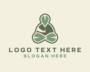 Yogi Leaf Meditation logo