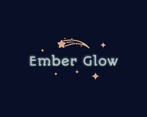 Shooting Star Glow Company logo design