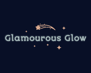 Shooting Star Glow Company logo design