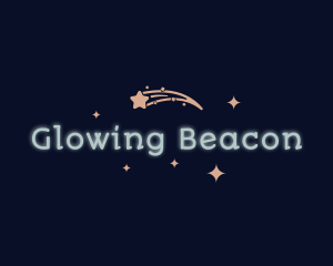 Shooting Star Glow Company logo design