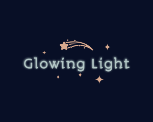 Shooting Star Glow Company logo design