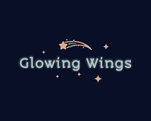 Shooting Star Glow Company logo design