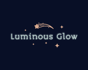 Shooting Star Glow Company logo design