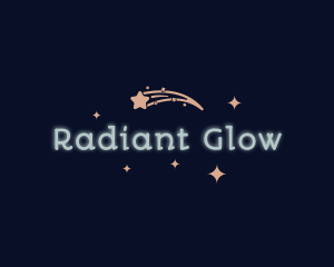 Shooting Star Glow Company logo design