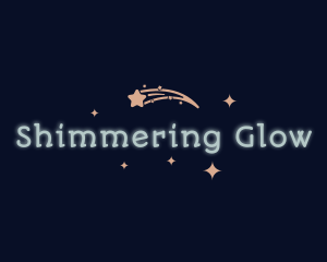 Shooting Star Glow Company logo design