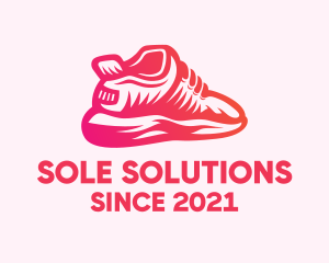 Outdoor Hiking Shoes logo design