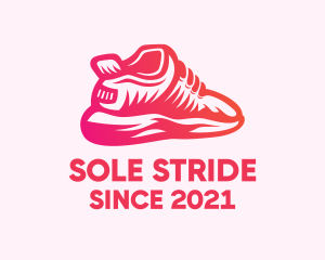 Outdoor Hiking Shoes logo design