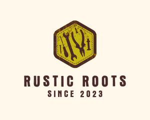 Rustic Mechanic Tools logo design