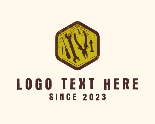 Hexagon logo example 1