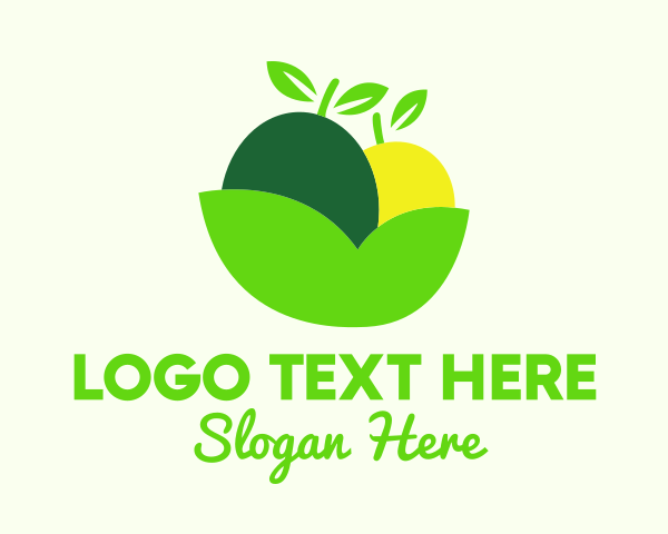 Fruit Farm logo example 2