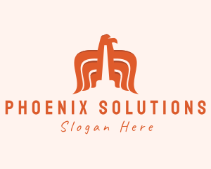 Falcon Bird Wings logo design