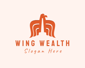 Falcon Bird Wings logo design