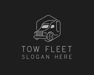 Automobile Logistics Cargo logo design