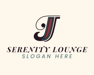 Script Letter J Agency Logo