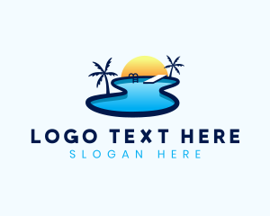 Swimming Pool Resort logo