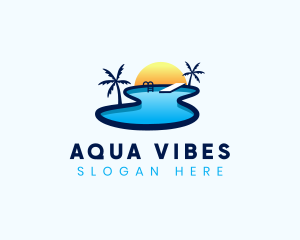 Swimming Pool Resort logo