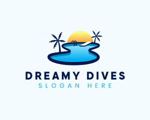 Swimming Pool Resort logo