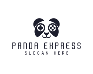 Panda Game Streamer  logo design