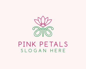 Lotus Flower Garden  logo design