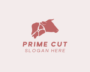 Butcher Beef Meat logo design