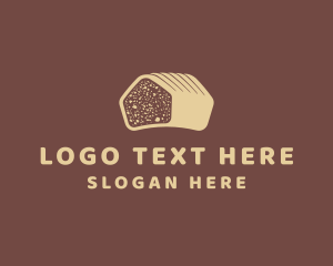 Tasty Bread Loaf  Logo