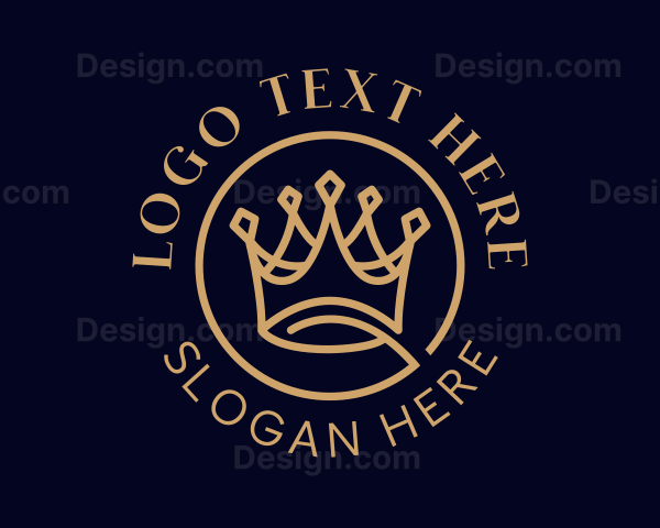 Gold Royal Crown Logo