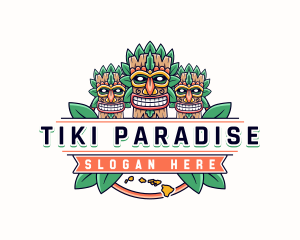 Hawaii Tiki Culture logo design