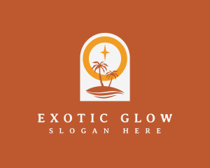 Boho Caribbean Beach logo