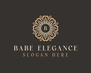 Wedding Event Flower logo design