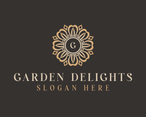 Wedding Event Flower logo design