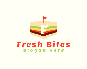 Sandwich Flag Cafeteria logo